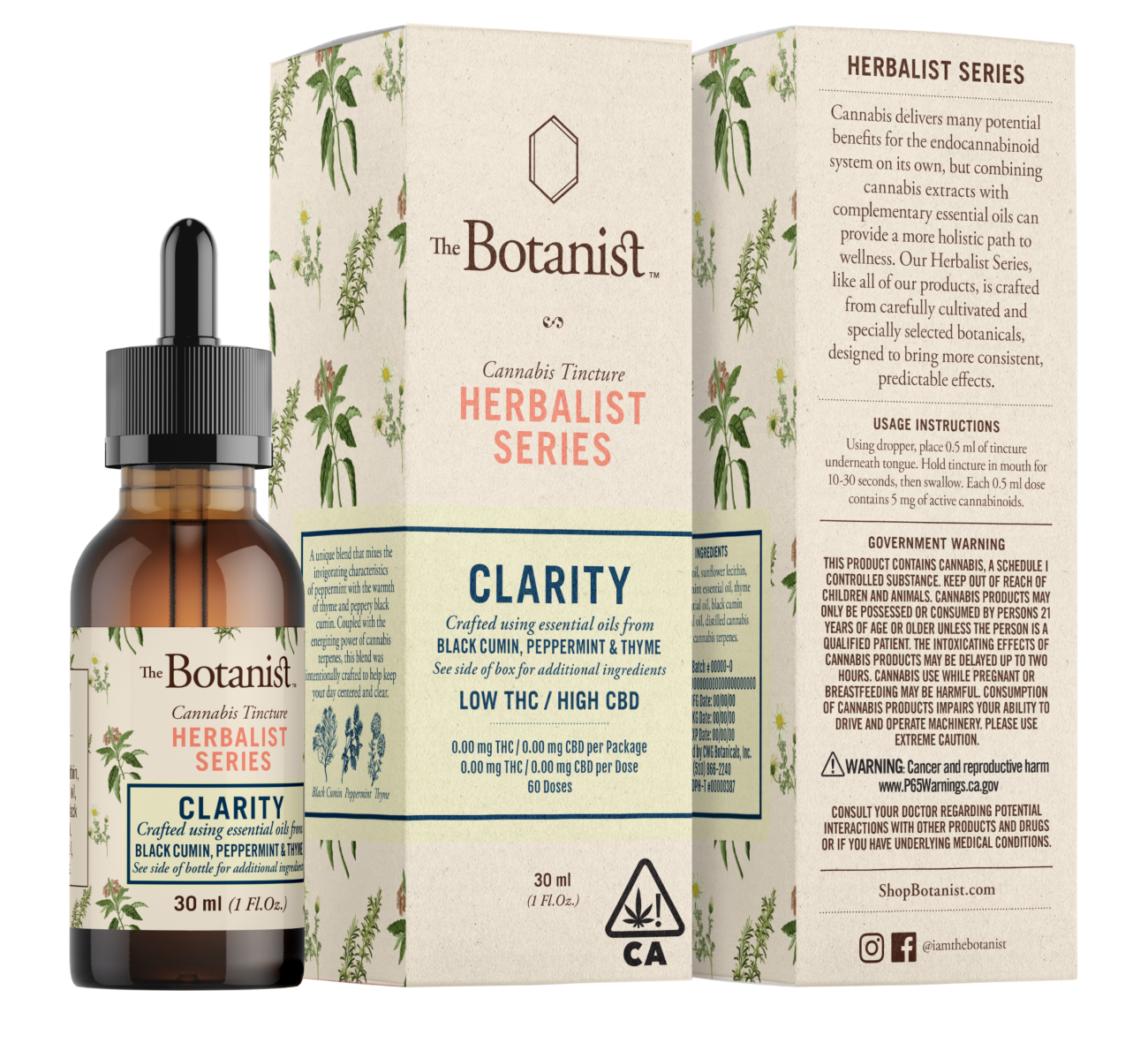 Botanist Clarity Tincture Botanist